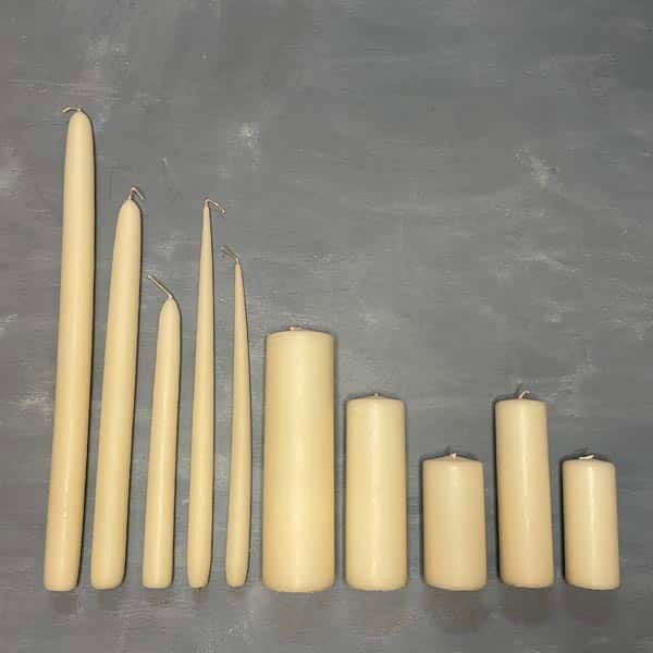Stearinlys Creme